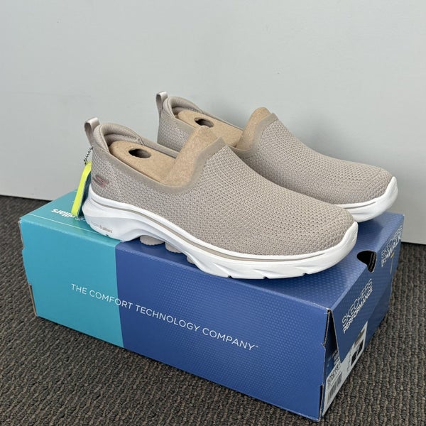 AFTERPAY - Skechers Go Walk 7 Taupe 7W Carousel 1