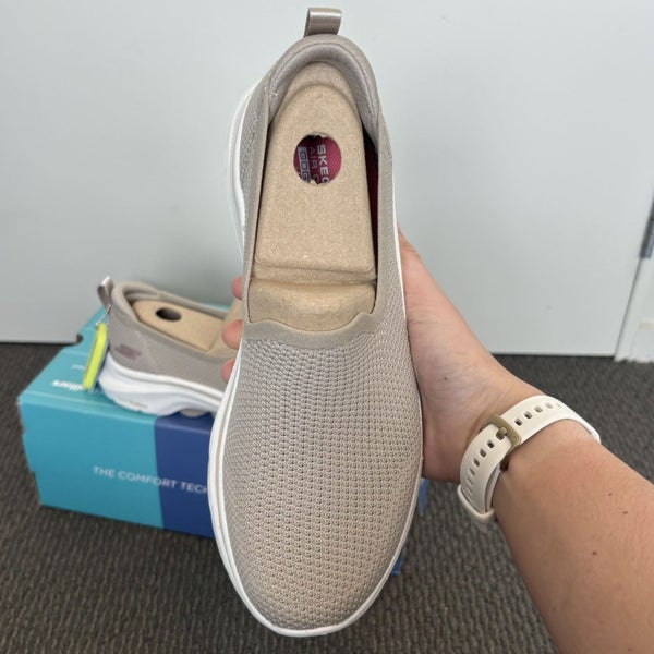 AFTERPAY - Skechers Go Walk 7 Taupe 7W Carousel 2