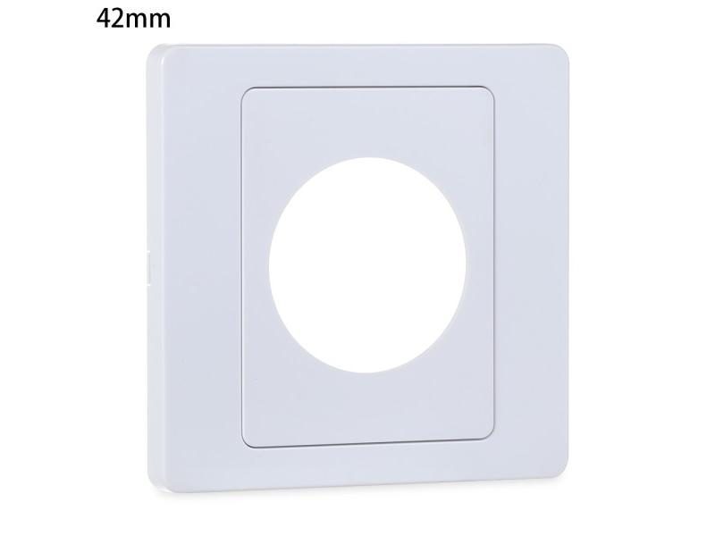 1Pcs 86Type Wall Blank Panel With Cable Socket Outlet Hole Cover Carousel 1
