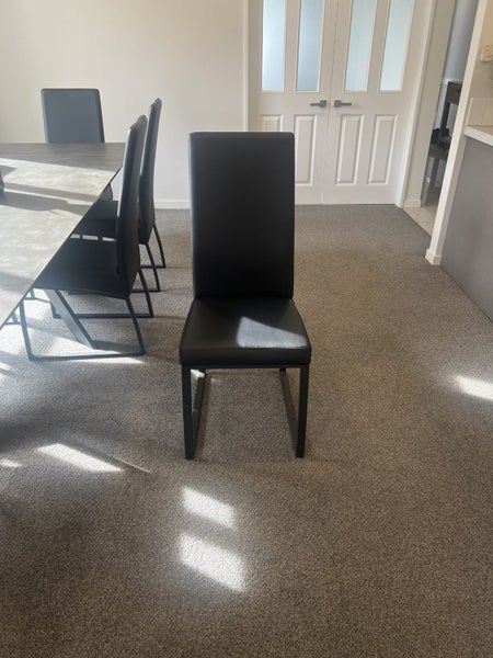 8x Debonaire Black Dining Chairs63614583096834111