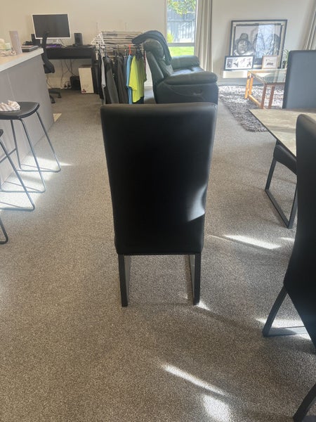 8x Debonaire Black Dining Chairs63614583096834112