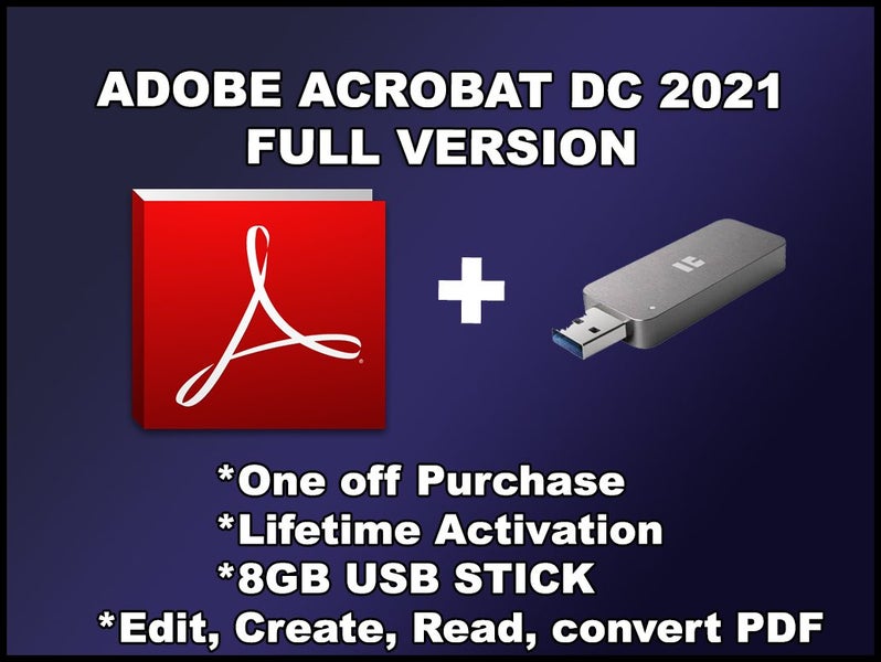 Acrobat DC PRO 2021 FULL Standalone Version For Lifetime(Photoshop etc) Carousel 1