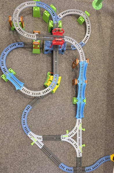Thomas track set Percy 6 in one set train Carousel 1