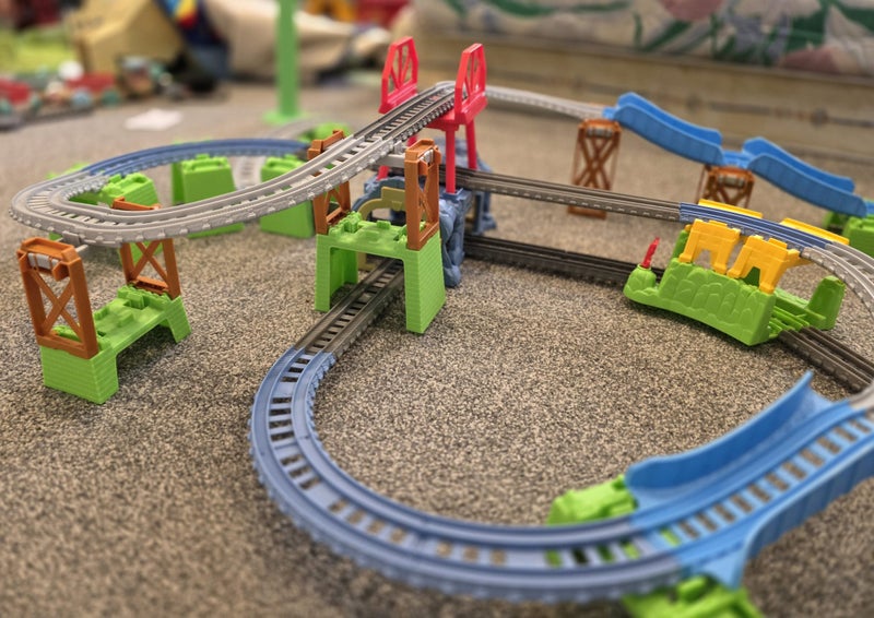 Thomas track set Percy 6 in one set train Carousel 4