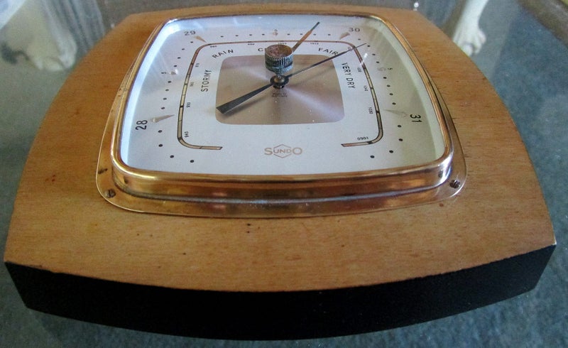 *** EXCEPTIONALLY LOVELY ART DECO SUNDO BAROMETER MADE IN GERMANY *** Carousel 2