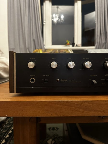 $1 RESERVE!! Sansui AU-101 Vintage Integrated Hi-Fi Amplifier Carousel 2