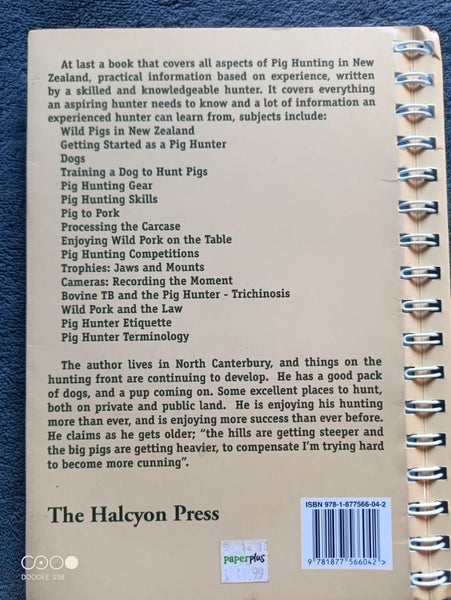 2 x NZ pig hunting books Carousel 2