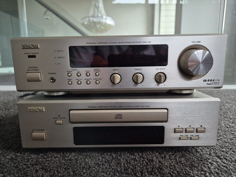 Denon F100 mini component system Carousel 1