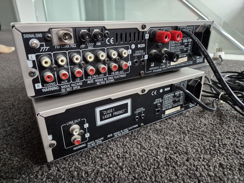 Denon F100 mini component system Carousel 2