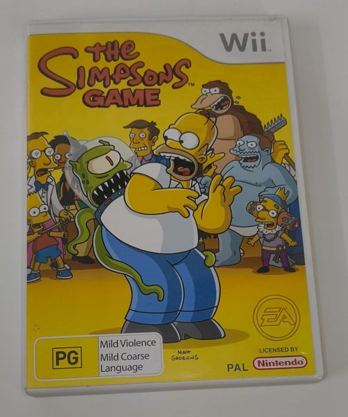 The Simpsons Game - Nintendo Wii Carousel 1