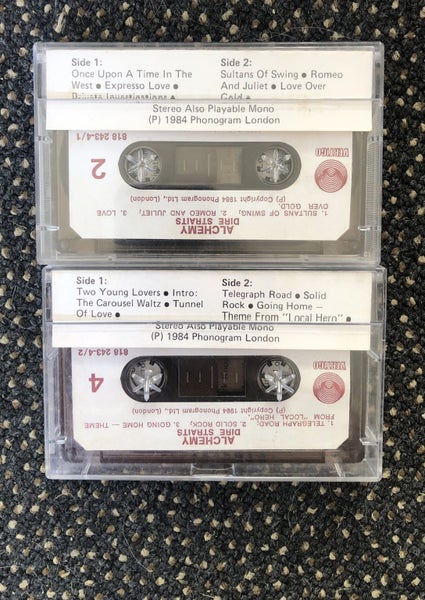 Dire Straits Alchemy Cassette full album Carousel 2