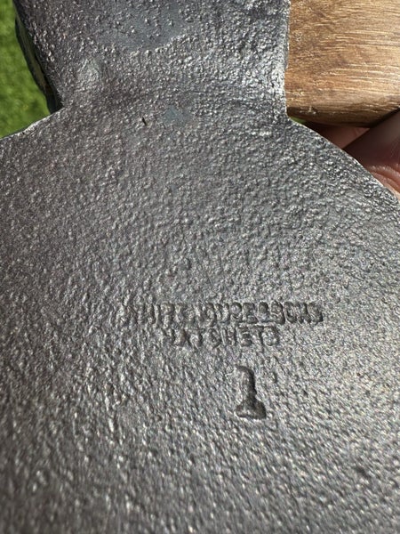 Rare vintage “Whitehouse and sons hatchets 1” stamped Kent pattern axe/ hatchet Carousel 2