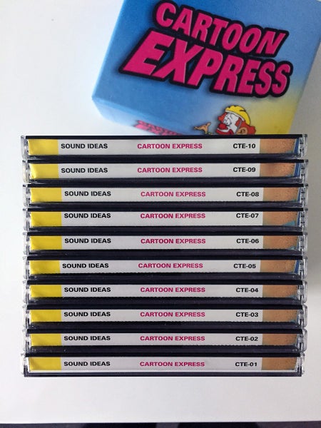 Cartoon Express Sounds Effects collection CD/DVD Carousel 2