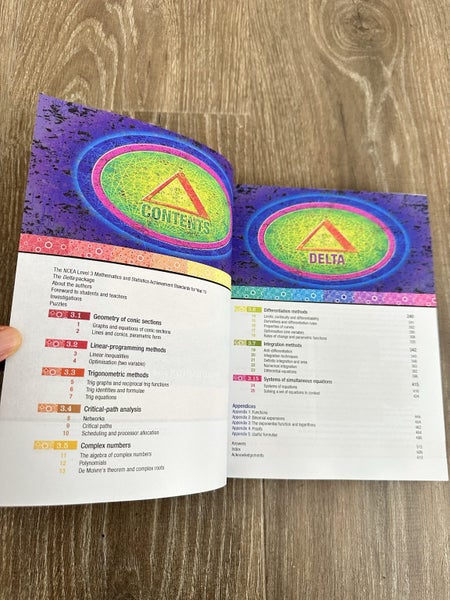Delta Mathematics- NCEA Level 3 Carousel 3