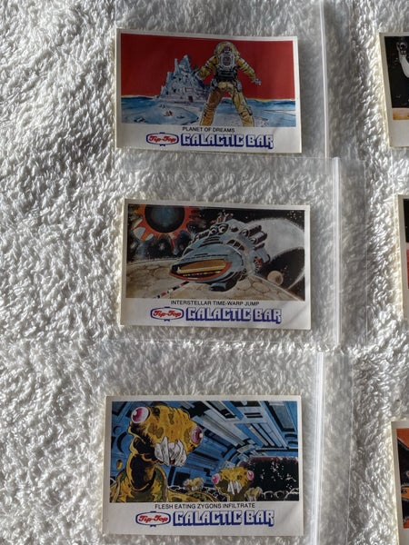TIP-TOP GALACTIC BAR STICKERS : FULL SET Carousel 2