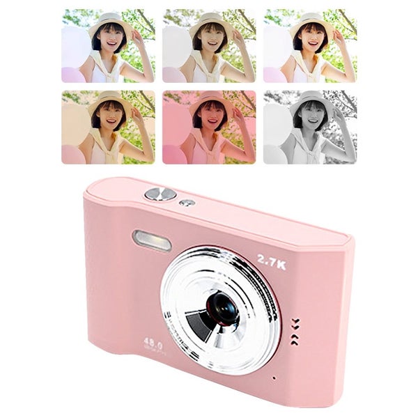 48MP HD Retro Digital Camera with 32G Memory Card 1080P Kids Student Camera P Carousel 2