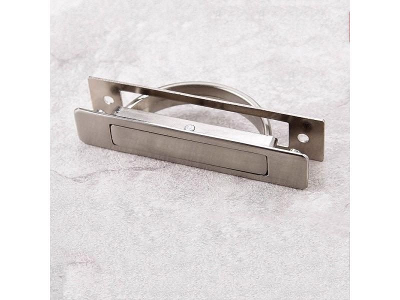 NAIERDI Tatami Hidden Handles Zinc Alloy Door Embedded Pull Cover Floor Cabinet Carousel 1