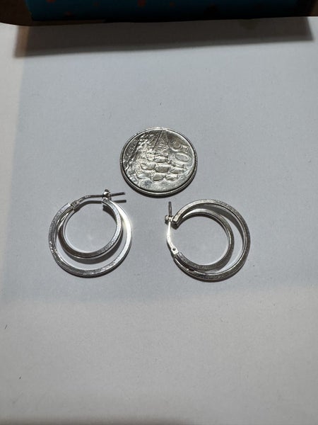 Silver earrings stamp Italy 925 Carousel 2