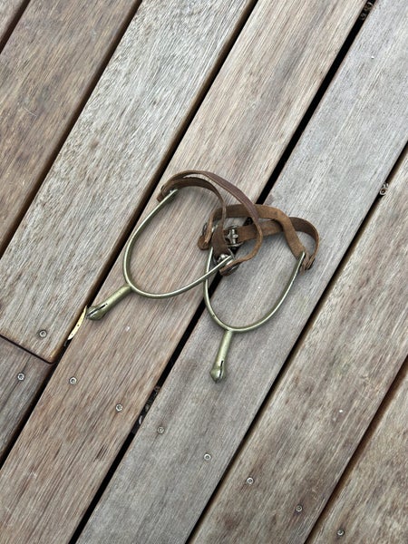 WW1 New Zealand British Officer Riding Spurs, BWB Carousel 1