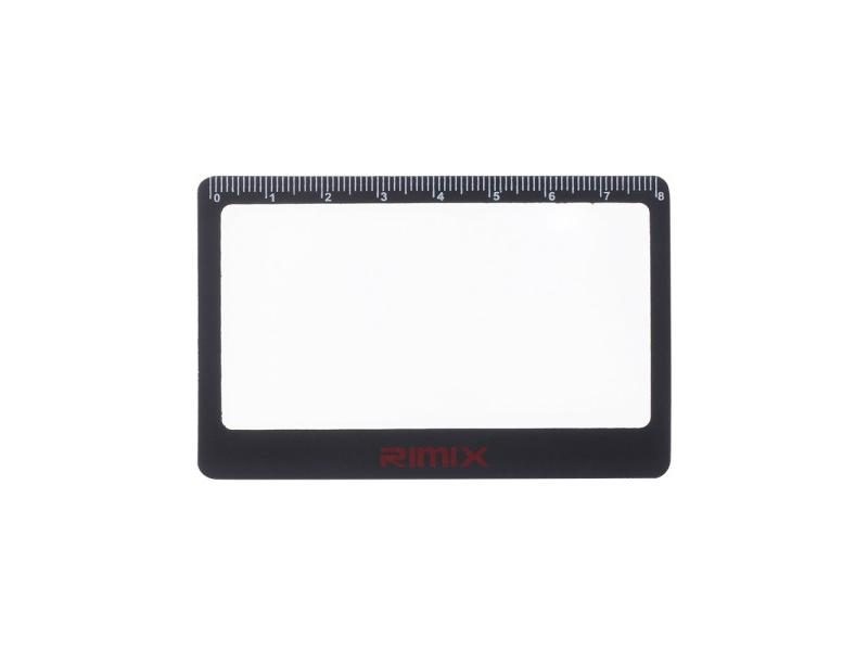 1Pc Magnifier 3X Magnifying Ultra-thin Convenient PVC Transparent Credit Card Carousel 1