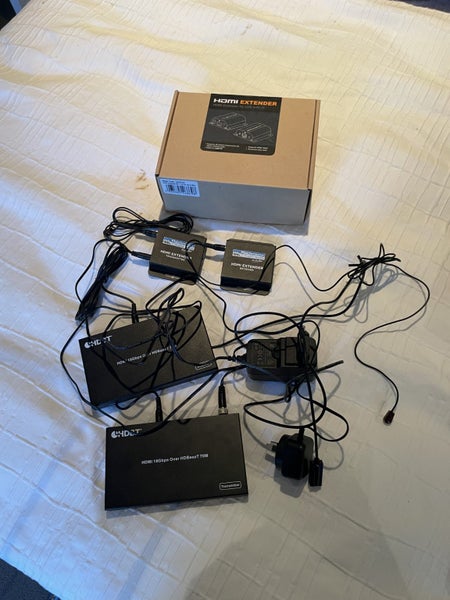 HDMI Over Cat 6 Extenders x 3 Carousel 4