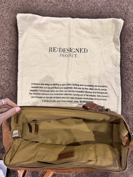 Re:Designed Leather Project Bag RRP$415 Carousel 2