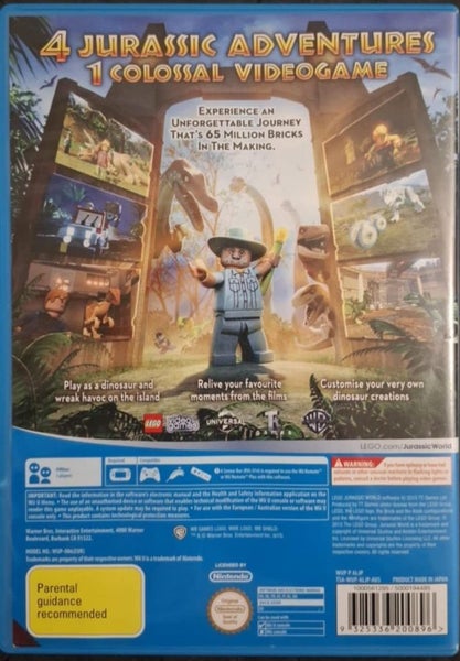 Lego Jurassic Park - Wii U Carousel 3