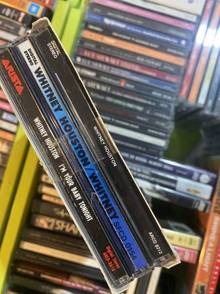 * bulk buy x 13 WHITNEY HOUSTON CDS and DVDS ** Carousel 4