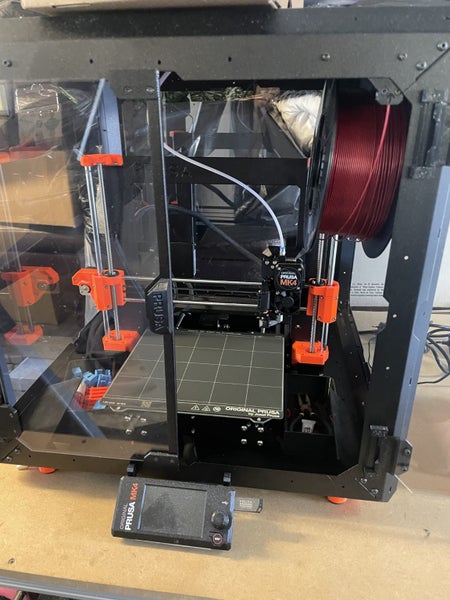 Prusa Mk4 3d Printer with Enclosure and heaps of materials Carousel 2