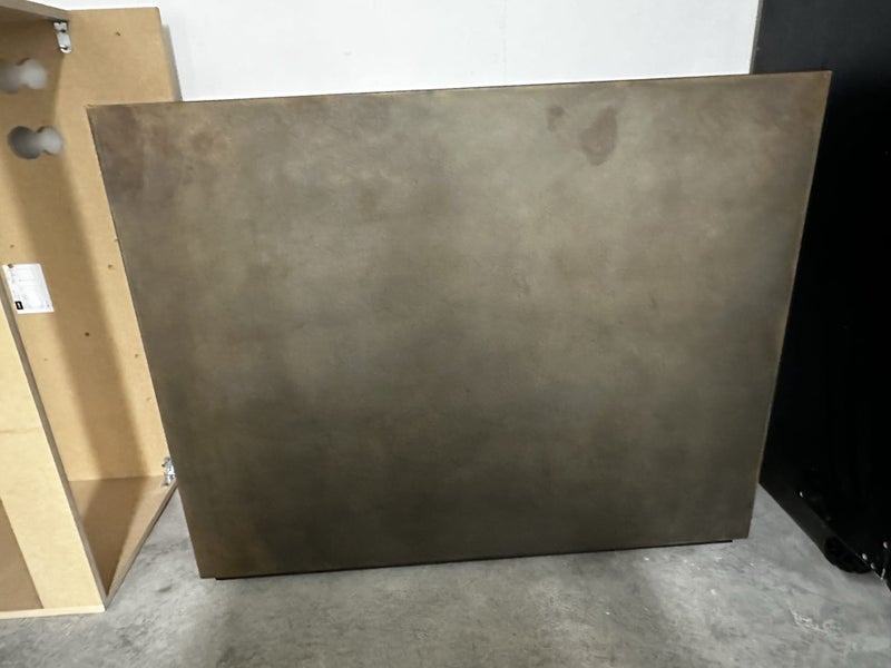 Rangehood surround in bronzed metal Carousel 1