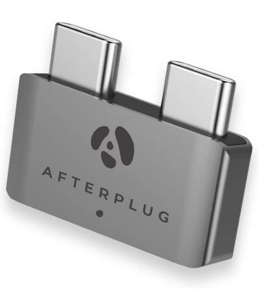 Afterplug Dual Type USB C short Extender (for use of MacBook laptops with case) Carousel 1