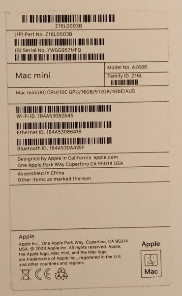 Like new Mac Mini. 16GB RAM, 1.5TB Storage + Dock. Free NZ shipping. Carousel 8