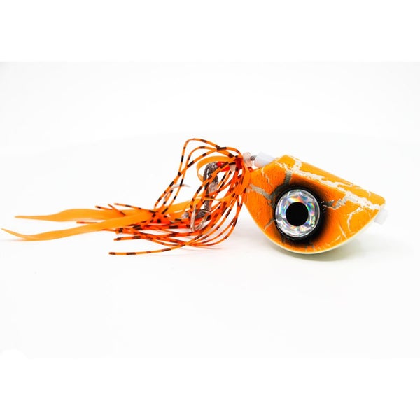 Catch Beady Eye Kabura Jig in Orange Crackle with Glow and UV (60-150g) Carousel 1