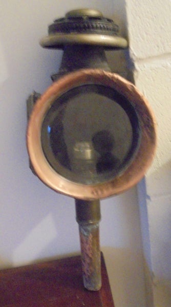 19th CENTURY HORSE & CARRAGE LAMP Carousel 1