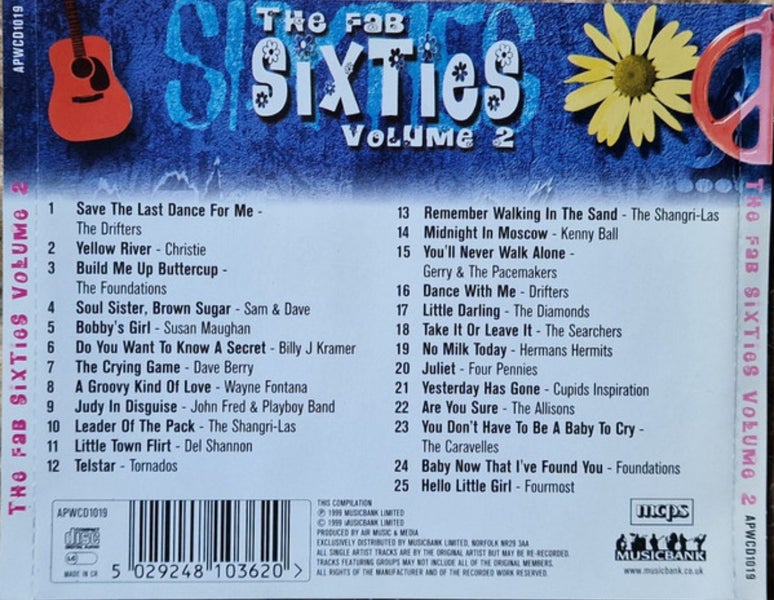 The Fab Sixties Volume 2 CD Carousel 2