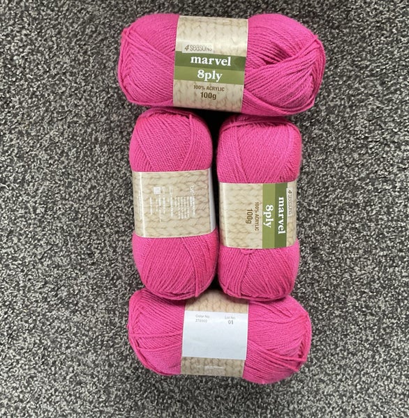 Pink Marvel 8ply Carousel 1