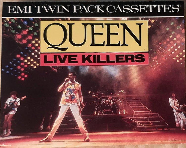QUEEN – LIVE KILLERS – 1987 NZ-only double cassette Carousel 1