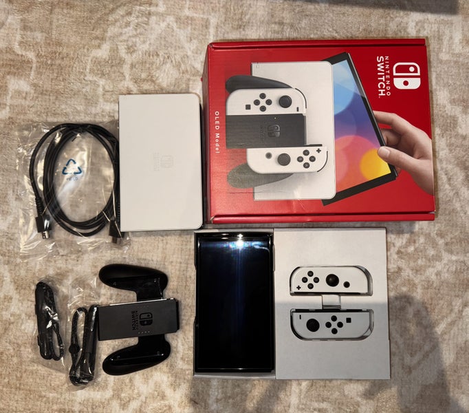 **$1 Reserve - Nintendo Switch OLED** Carousel 1