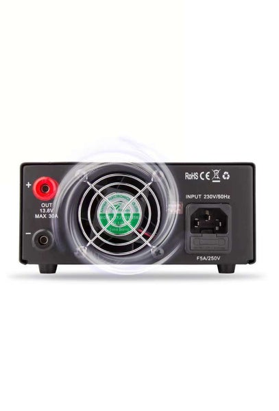 QJE PS30SWIV High Current DC Power Supply 13.8V 30A Carousel 2