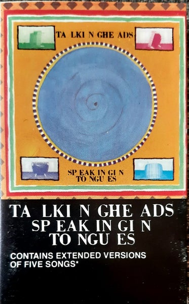 TALKING HEADS – SPEAKING IN TONGUES – 1983 NZ extended version cassette Carousel 1
