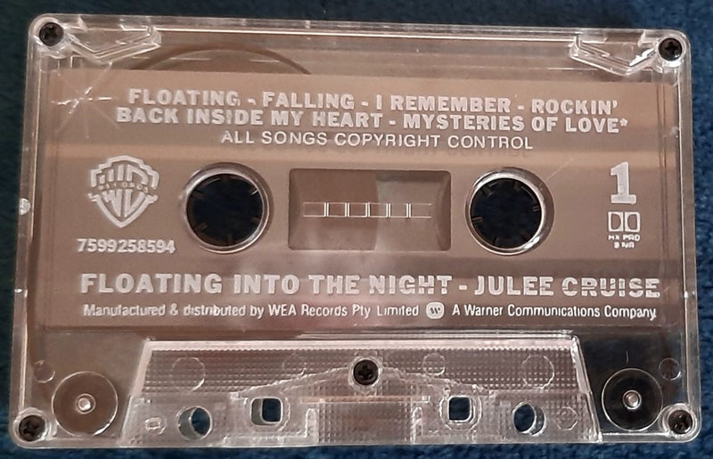 JULEE CRUISE - FLOATING INTO THE NIGHT - 1989 Cassette - Twin Peaks/David Lynch Carousel 6