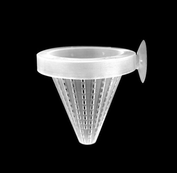 Aquarium Red Worm Feeder Cone Feeder White Carousel 2