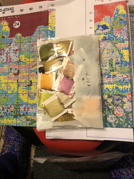 Cross stitch tapestry kit Carousel 2