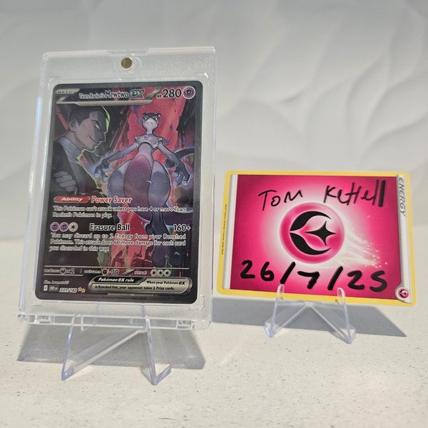 Pokemon - Mewtwo EX SIR 231/182 - Destined Rivals - Mint Carousel 1