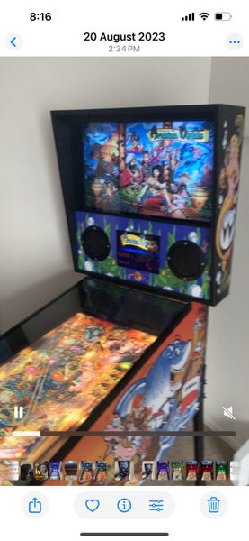 28” 4K Virtual Pinball custom built Carousel 6