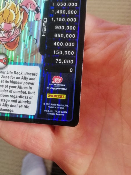 Goku Dashing ultraa rare Carousel 9