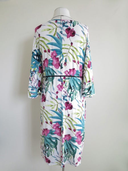 PQ THE LABEL (AU)*Designer Oversized Sleeves Garden Florals Print Dress* OS 8-16 Carousel 4