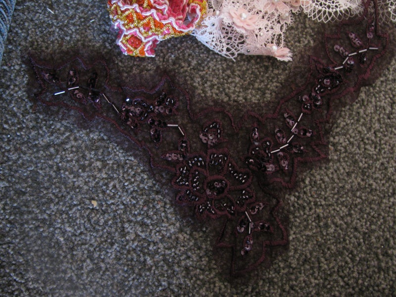 Some motifs, and braid, lacey bits etc Carousel 4