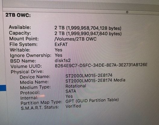 MACBOOK PRO Core i7 13" (late 2011) -256GB SSD for OS, 2TB HD for music/ photos63616037492738114