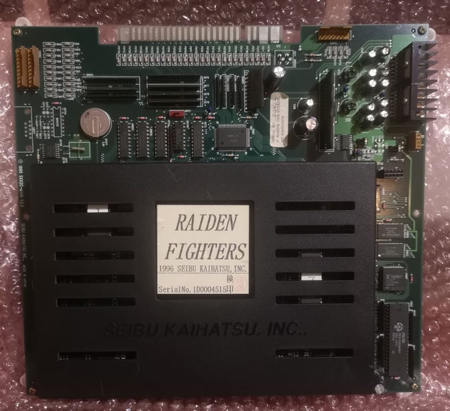 Raiden Fighters Cartridge + Seibu SPI System PCB *WORKING* **SALE** Carousel 4